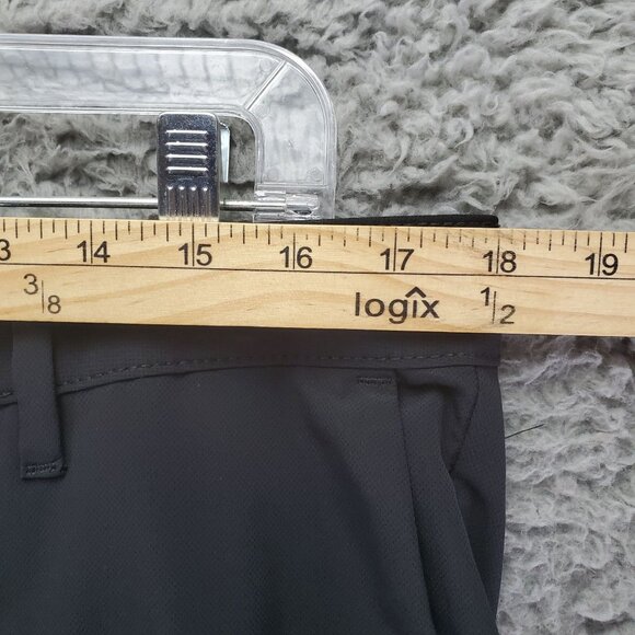 Banana Republic Pants Mens 36x30 Black Flat Front Trousers - Picture 5 of 10